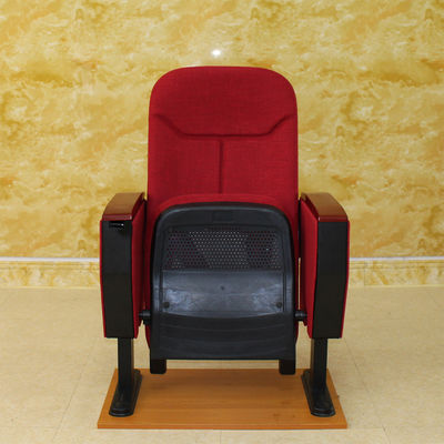 折り畳み式の積み重ね可能で赤い映画館ホールは高密度形成された泡と議長を務める